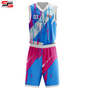 Tenues d'équipe de basketball personnalisées, respirantes, d'été, avec logo personnalisé imprimé, sans manches, 100% polyester, couleur personnalisée - Product Image 3