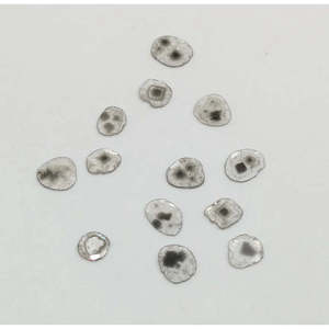 Corte de Diamante Natural Suelto de 4-7 mm, Tono Sal y Pimienta, Claridad VS2, Excelente Corte, Certificado para Joyería, Cristal - Product Image 3