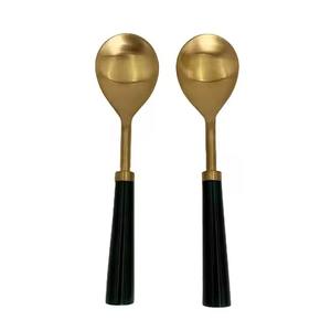 Cuillère de service en acier inoxydable couleur argent pour hôtels et restaurants - Product Image 4