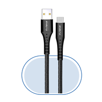 Câble Micro USB tressé en nylon Charge rapide 65W Accessoires de téléphone portable Cordon de chargeur USB de type C haute vitesse de l'Inde
