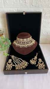 Ladies Bridal Wedding Jewelry Set Elegant Beautiful Necklace Jewellery Fashionable Jewelry Sets <b>for</b> <b>Women</b> - Product Image 2
