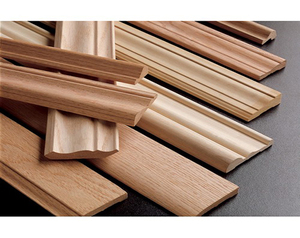 Decorative Solid Wood Kitchen Cabinet Trim Modern Wooden Moulding for Cabinet Doors Interior Furniture and Villa Decoration - Product Image 6