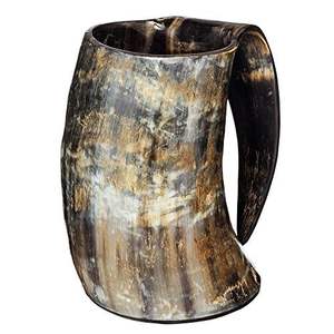 Top Quality Drinking Horn <b>Mug</b> Best Selling Coffee Drink Product with Horn Handle Polished <b>Cheap</b> Price Hot Sale - Product Image 2