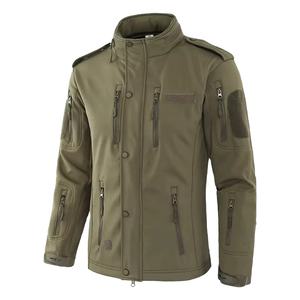 High Quality Hooded Canvas Winter Tactical Softshell Outdoor Hunting Waterproof <b>Jacket</b> for Unisex 2026 - Product Image 1