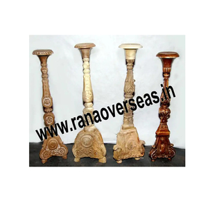 Tout nouveau support de bougie en bois décoratif au sol créatif et brillant pour décorations de mariage décorations de fête à bon prix - Product Image 1