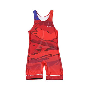 Wholesale High Quality Custom Wrestling <b>Singlet</b> Spandex/Polyester Quick Dry Eco-Friendly Breathable <b>Mens</b> for Sales - Product Image 1