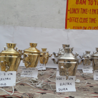 Samovar en bois