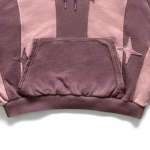 Sweat-shirts à capuche décontractés gris de haute qualité pour femmes, logo brodé personnalisé, vente chaude, streetwear décontracté, col à capuche, hiver - Product Image 3