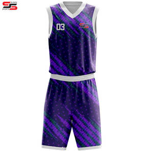 Baloncesto Jersey Hombres Tackle Sarga Bordado Baloncesto Desgaste Malla Baloncesto Ropa Uniforme Camisas - Product Image 3