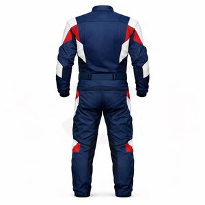 Combinaison de moto en cuir personnalisable, protection intégrale, design respirant pour la course sur route et sur piste - Product Image 2
