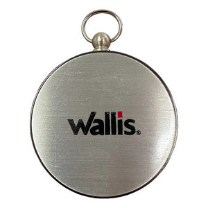Bussola Tascabile Professionale Wallis con Indicatori per Visione Notturna, Nero e Argento - Product Image 3