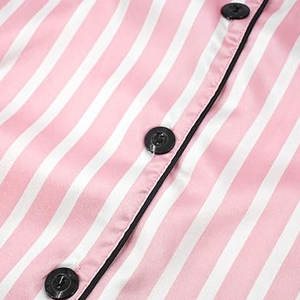 Ensemble de pyjamas et vêtements d'intérieur décontractés pour femmes, personnalisés, en satin, à manches longues, taille élastique, séchage rapide, pour l'hiver, vente en gros - Product Image 5