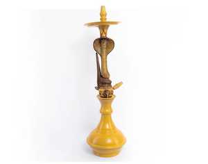 Farida Giant Exotic Snake Shisha Unique Metal Brass <b>Resin</b> Hookah Free Lacquer Mirror Technics Wholesale Type Pattern Hookah Hose - Product Image 5