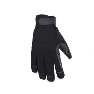Gants mécaniques noirs industriels d'usine OEM vente en gros meilleure vente gants résistants gants de sécurité au travail - Product Image 2