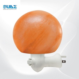 Lampes de veilleuse rondes au sel de l'Himalaya dans des tailles personnalisées, lampe de veilleuse 100% Premium, veilleuse au sel de l'Himalaya - Product Image 2