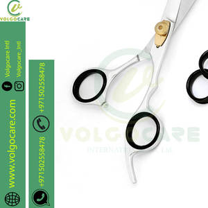 2024 ciseaux de coiffeur professionnels en acier inoxydable de nom de marque personnalisé, pour un usage en salon et à la maison dans un style unique - Product Image 3