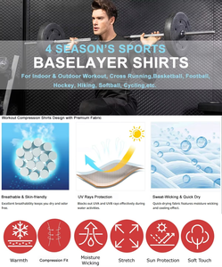 Rashguard à manches courtes de haute qualité pour hommes - Protection UV, séchage rapide, anti-frottement - Parfait pour le sport et la remise en forme - Product Image 6