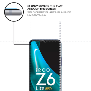 อุปกรณ์ป้องกันหน้าจอ Z6เบาป้องกันการกระแทก VIVO iqoo ทนทานและดูดซับแรงกระแทก - Product Image 4