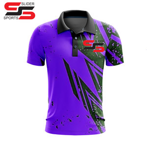 Polo de golf personalizado bordado con logotipo sublimado de alta calidad al por mayor para hombres y mujeres - Product Image 5