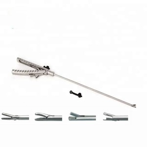 Porte-aiguilles laparoscopique manuel en acier inoxydable médical, instrument chirurgical en métal, Med Corporation, certifié CE, réutilisable - Product Image 3