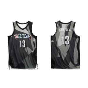 Ensemble de maillot de basket-ball personnalisé pour hommes, uniforme d'entraînement pour jeunes, tenue d'équipe respirante - Product Image 3
