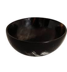 Bols de vaisselle en corne véritable de 8 pouces personnalisés Design moderne Saladier de service Vaisselle durable incassable pour les fêtes - Product Image 3