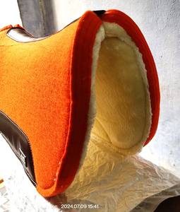 Sous-selle en feutre de laine mérinos occidentale de 1 pouce, doublure en polaire, authentique SHAHI INTERNATIONAL SI-FP-70, sous-selle équestre pour cheval - Product Image 6