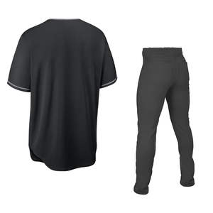 Uniforme de baseball pour hommes sur mesure avec logo personnalisé, coupe ajustée, design personnalisé à vendre - Product Image 5