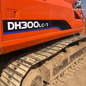 Excavadora Usada Doosan DH300 de 30 Toneladas con Cucharón de 1.4m³, Marca Coreana Original, Excavadora de Construcción Grande sobre Orugas, Bajo Número de Horas, Certificación CE - Product Image 6
