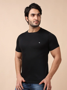 T-shirt à manches courtes et col rond pour hommes de haute qualité Style polyvalent et confortable toute la journée et mode sans effort 100% coton - Product Image 3