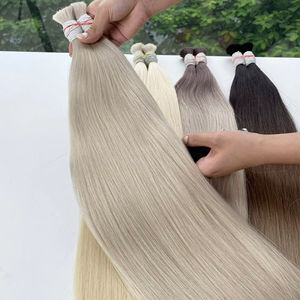 Venta al por mayor 100% Extensiones de Cabello Virgen Vietnamita 100g Super Doble Dibujado 30 Pulgadas Colores Naturales Color Extensiones de Cabello Humano - Product Image 1