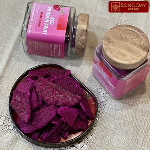 Vietnam Venta caliente 1kg Dragon Fruit Liofilizado Snack Longan con sabor afrutado natural Sin azúcar Dulce Empaquetado a granel de Expad - Product Image 2