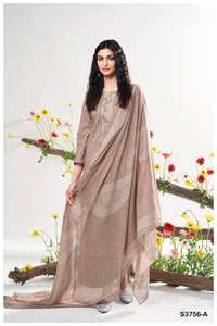 Premium Cotton Satin Embroidered Salwar Kameez Collection for Party Wear <b>Indian</b> & <b>Pakistani</b> <b>Clothing</b> Available at Wholesale Rate - Product Image 2