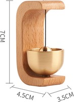 Timbre de madera decorativo Timbre magnético vintage Timbre de madera con módulo de sonido El mejor precio de ArtisanVibe