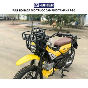 Porte-bagages avant et panier PG1 en plastique, version complète, sacoche pour la modification/amélioration des motos - Product Image 5