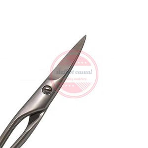 Tijeras para cutículas de acero inoxidable de alta calidad, tijeras para uñas de hoja recta - Product Image 3