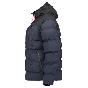 Poignets élastiques élégants nouvelles femmes coupe-vent veste à glissière bouffante veste d'aventure imperméable de haute qualité avec des patchs personnalisés - Product Image 6