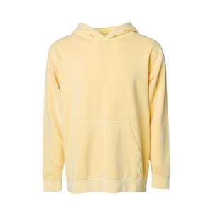 Sweat à capuche élégant pour jeunes, mi-lourd, 100% coton, décontracté d'hiver, motif uni, broderie, doux, confortable, durable, teinture pigmentée - Product Image 5