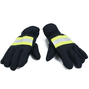 Gants de travail de protection des mains Nouvelle arrivée Gants de pompier en cuir meilleure fabrication Service OEM Meilleurs gants de pompier - Product Image 5