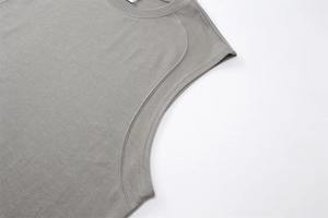 Camisetas sin mangas de entrenamiento para hombre de alta calidad, camiseta sin mangas de algodón para deportes, Fitness, camiseta sin mangas para hombre, camiseta sin mangas para gimnasio - Product Image 4