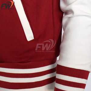 Chaquetas universitarias para hombre al por mayor, chaquetas universitarias lisas con logotipo personalizado, chaqueta universitaria tipo Letterman para hombre - Product Image 5