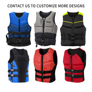 Giubbotto di Salvataggio in Neoprene per Adulti 50N, Gilet Galleggiante PFD per Sport Acquatici, Nuoto, Canottaggio, Kayak, Surf, Wakeboard - Product Image 5