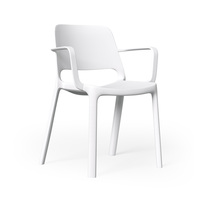 Chaise d'entraînement fonctionnelle en PP, empilable et peu encombrante, pour usage éducatif et bureautique