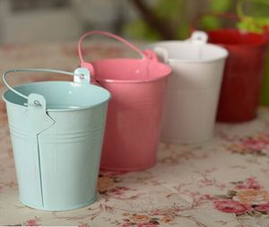 Maceta colgante de hierro y Metal de forma redonda multicolor, macetas y macetas ornamentales para jardín doméstico - Product Image 4