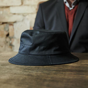 Fabricant exportateur de chapeaux de cow-boy en cuir marron, finition craquelée, décontracté, quotidien, voyage, pêche, personnalisable, unisexe, sport, extérieur - Product Image 5