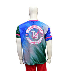 Fabricant pakistanais Maillot de baseball Maillot de baseball boutonné Maillot de baseball de couleur unie - Product Image 1