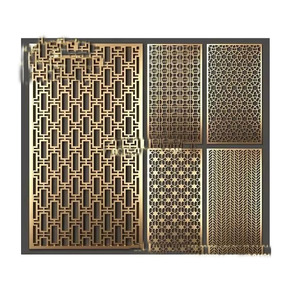 Fabricants de panneaux de mariage en acier inoxydable découpés au laser, décors de scène de fête de haute qualité, écrans de fond découpés au laser, États-Unis - Product Image 1