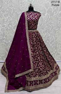 Designer Partywear Lehenga Choli With <b>Embroidery</b> Work - Product Image 4