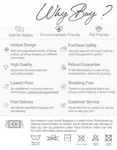 พรม oushak พรมสี่เหลี่ยมผืนผ้าถักด้วยมือจากนิวซีแลนด์ผ้าฝ้ายแอบสแตรกตกแต่งพื้นพื้นที่ขนาดใหญ่สำหรับห้องนั่งเล่น - Product Image 6