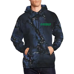 Sweat-shirts et pulls à capuche coupe classique pour hommes, 100% coton molletonné/éponge française, séchage rapide et respirant, vêtements d'hiver - Product Image 5